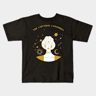 The Universe Conspires Kids T-Shirt